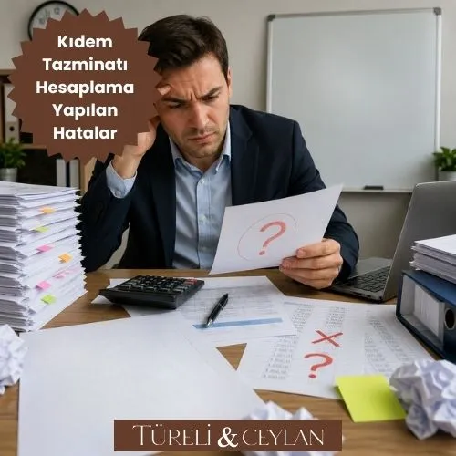 Kıdem Tazminatı Hesaplama Yapılan Hatalar - Türeli Ceylan Hukuk Bürosu - Tureliceylan com